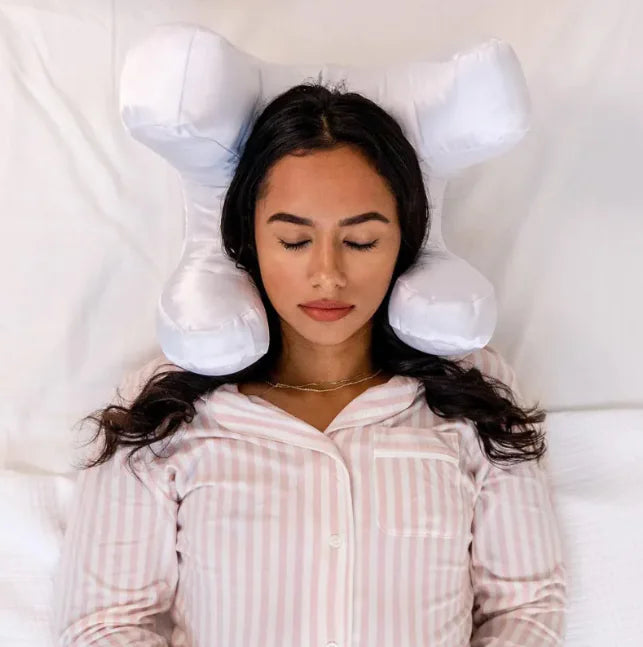 La original Almohada de Belleza Antiarrugas – Soporte Cervical con Relleno de Algodón Natural/The original Anti-Wrinkle Beauty Pillow – Cervical Support with Natural Cotton Filling
