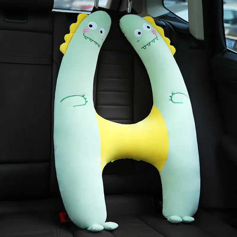 Anti-Strangulation Neck Pillow for Baby Car Seat - Safe & Comfortable Travel/Almohada Antiasfixia para Silla de Coche de Bebé - Seguridad y Comodidad en Viajes