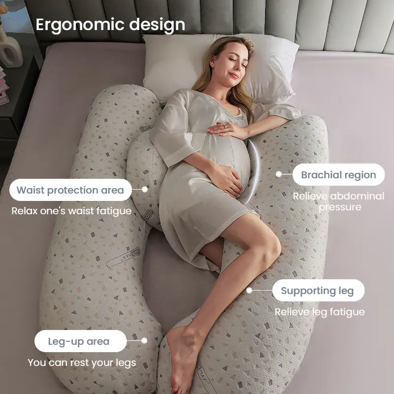 Almohada de Maternidad para Mujeres que Duermen de Lado
