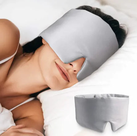 Máscara de Seda Natural para Dormir | Antifaz Suave y Ligero para Descanso Profundo/Natural Silk Sleep Mask | Soft & Lightweight Eye Mask for Deep Rest