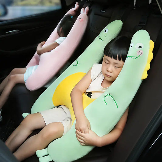 Anti-Strangulation Neck Pillow for Baby Car Seat - Safe & Comfortable Travel/Almohada Antiasfixia para Silla de Coche de Bebé - Seguridad y Comodidad en Viajes