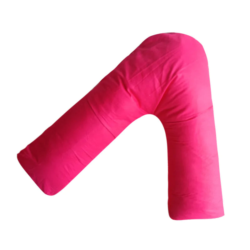 Almohada Embarazo en Forma de V – Soporte Ergonómico para Vientre, Espalda y Descanso Total  / V-Shaped Maternity Pillow – Ergonomic Belly & Back Support for Deep Rest and Comfort