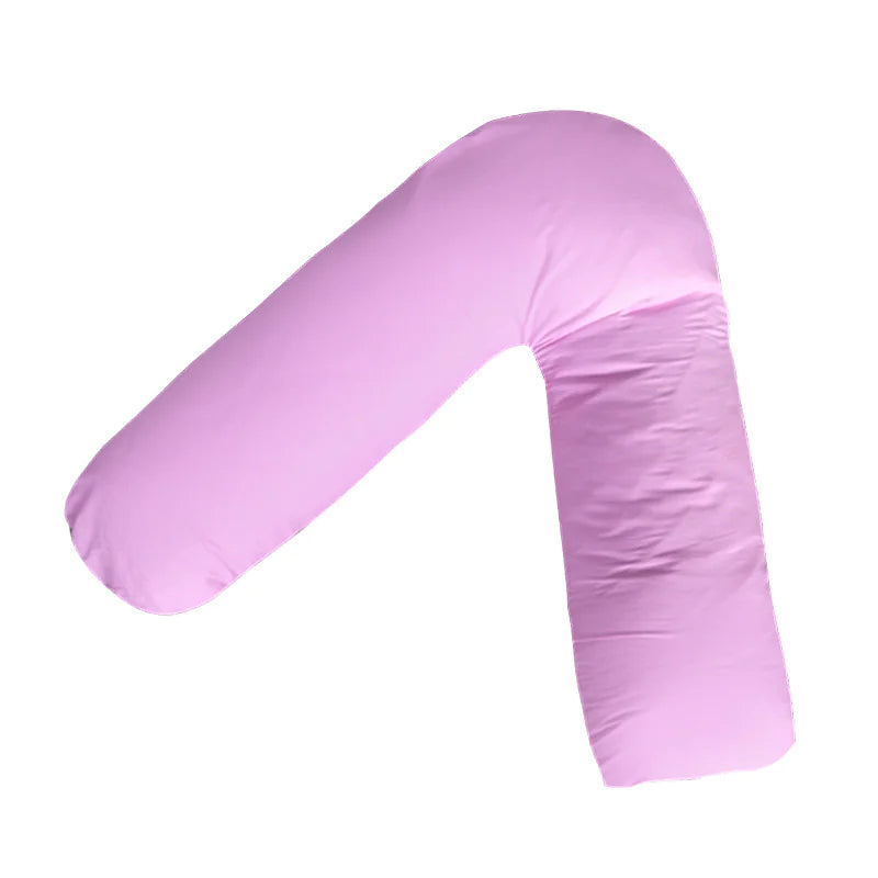 Almohada Embarazo en Forma de V – Soporte Ergonómico para Vientre, Espalda y Descanso Total  / V-Shaped Maternity Pillow – Ergonomic Belly & Back Support for Deep Rest and Comfort